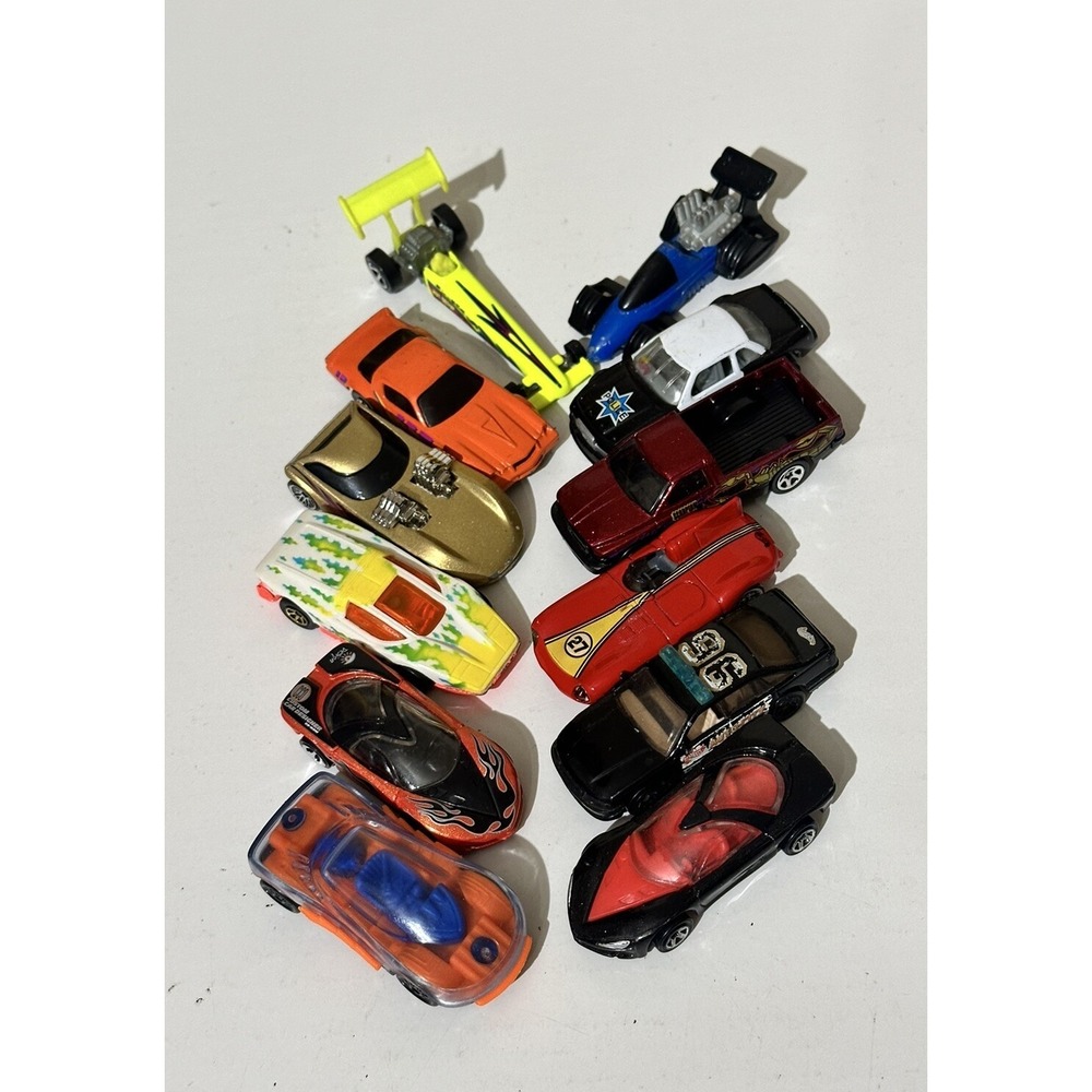 Vintage Hot Wheels Lot of 12 80's 90's Metal #2